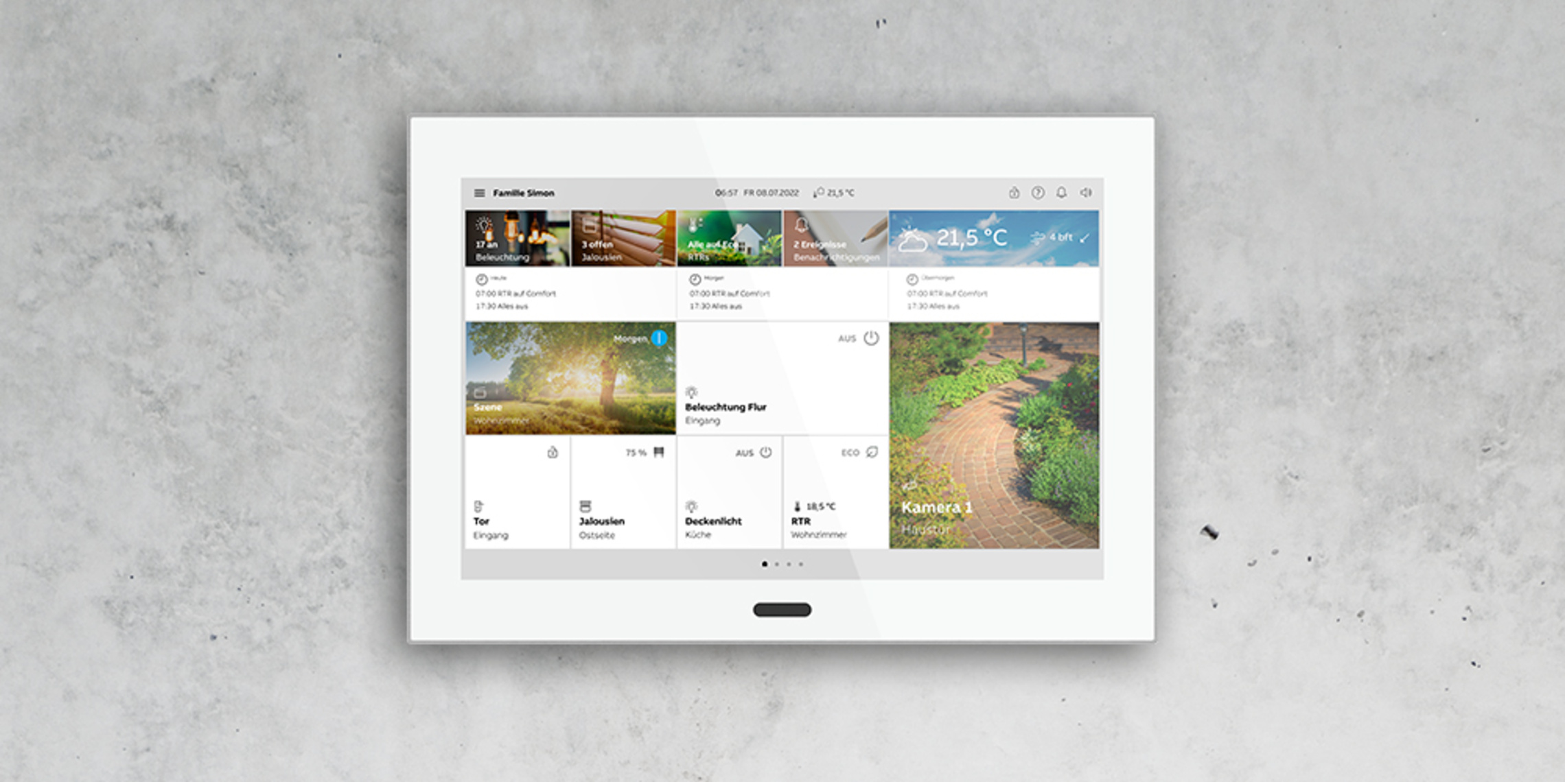 Busch-SmartTouch 10“ bei ERZ ELEKTRIK REINHARDT in Kurort Seiffen/Erzgeb.